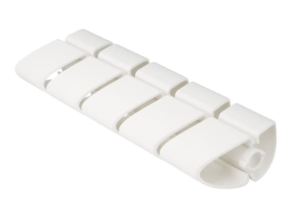 Delock - Cable duct extension element - hvit (en pakke 5)