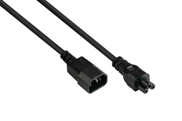Alcasa P1405-S030, 3 m, C14 kopling, C5 kopling, 250 V