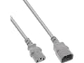 Miniatyrbilde 1 av 3: InLine 16504A, 1,5 m, C13 kopling, C14 kopling, H05VV-F, 250 V