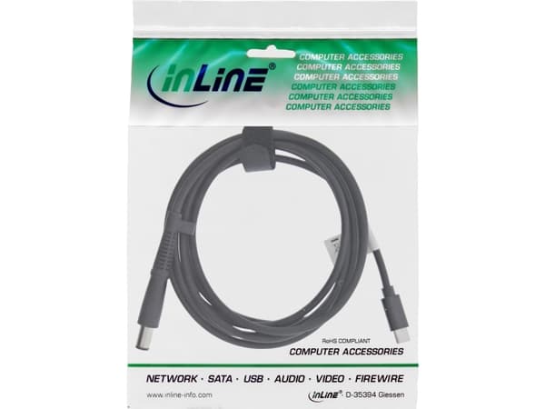 InLine 26673, 2 m, USB C, 18 - 20 V, 3,25 A
