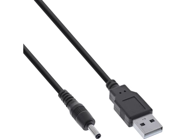 InLine 26806C, 3 m, USB A, 3,5 x 1,35 mm, 5 V, 3 A