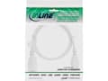 Miniatyrbilde 2 av 2: InLine 16507W, 0,75 m, C13 kopling, C14 kopling, H05VV-F, 250 V