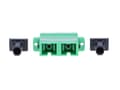 Miniatyrbild 3 av 5: Extralink ADAPTER SC/APC SM DUPLEX - Adapter, SC/APC, Obelagd, Grön, Enkelläge, Akrylnitrilbutadienstyren (ABS), Keramiska
