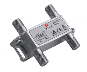 Triax AFC 2021, 75 O, 5 - 1218 MHz, Sølv, Hunkjønn, 0,8 dB, 1 stykker