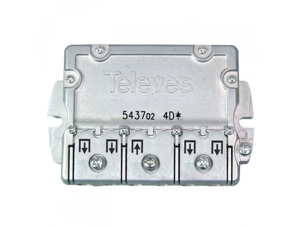 Televes Easy-F 4 Ways - Antennesplitter