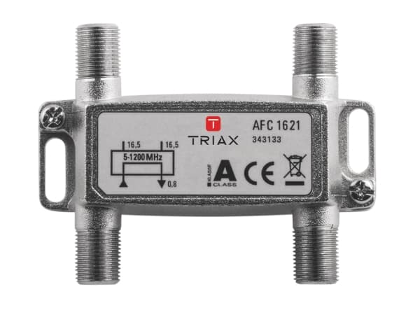 Triax 343133, Kabelkniv, 75 O, 5 - 1218 MHz, Silver, Honkoppling, 1,7 dB