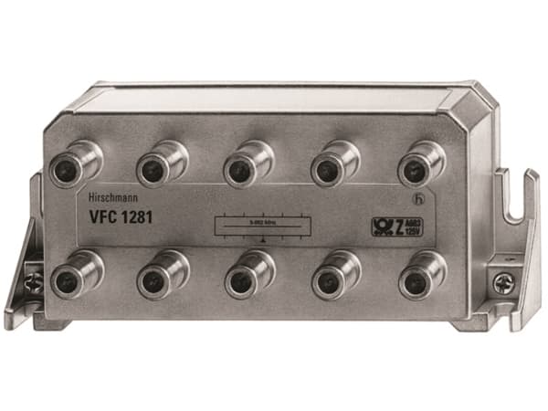Triax VFC 1281, Kabelkniv, 75 O, 5 - 1218 MHz, Silver, 13,8 dB, 1 styck