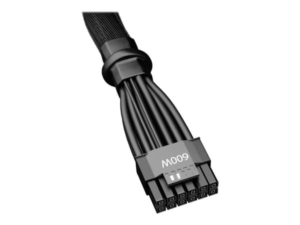 be quiet! CPH-6610 - Strømkabel - 12-stifts PCIe-strøm (hunn) til 12VHPWR (hunn) - 60 cm - svart