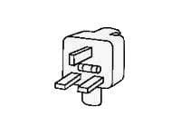 Lenovo - Strömkabel - BS 1363 (hane) till power IEC 60320 C13 - 1.8 m - Storbritannien - för IBM P275; ThinkCentre A50 8089; ThinkCentre A50 8089
