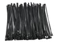 Miniatyrbilde 1 av 5: Qoltec - Kabelfestebånd - reusable, self-locking, 7.2 * 250 mm - 25 cm - svart (en pakke 100)