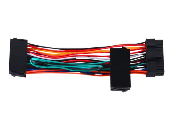 SilverStone PP10 - Strømforlengelseskabel - 24-pins ATX (hunn) til 24-pins ATX (hann) - 50 cm