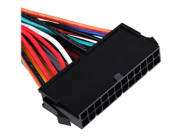 SilverStone PP10 - Strømforlengelseskabel - 24-pins ATX (hunn) til 24-pins ATX (hann) - 50 cm