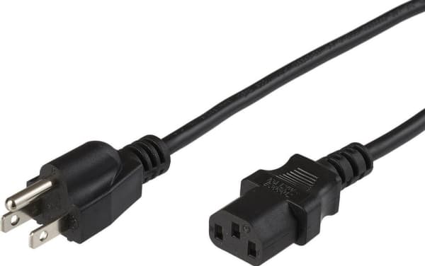 MicroConnect - Strømkabel - NEMA 5-15P (P) til power IEC 60320 C13 - 4 m