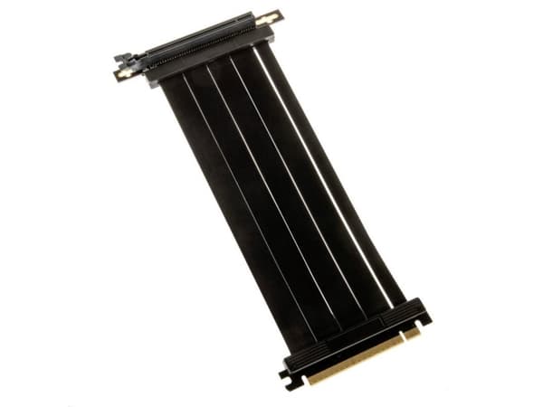 Kolink PCI Express 4.0 x16 til x16 stigerørkabel, 90 grader, svart - 22 cm