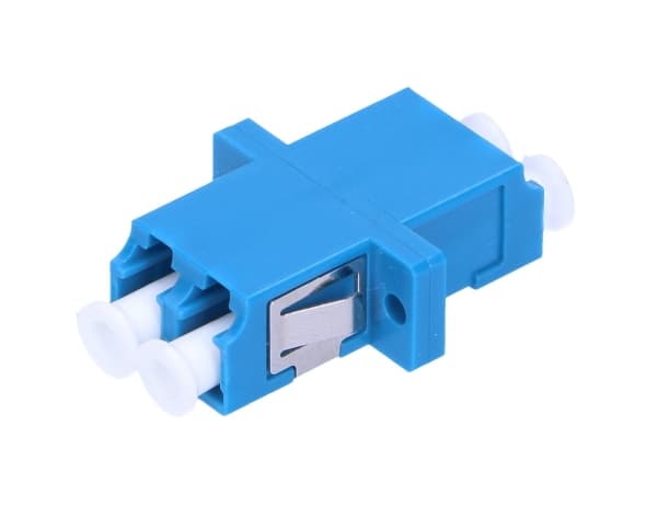 Extralink ADAPTER LC/PC LC/UPC SM DUPLEX - Adapter, LC, Ubestrøket, Blå, Enkeltmodus, Akrylonitril-butadien-styren (ABS), Keramisk