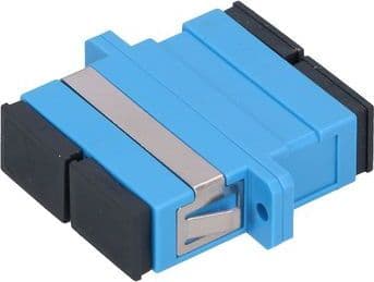 Extralink ADAPTER SC/PC SC/UPC SM DUPLEX - Adapter, SC/UPC, Eristämätön, Sininen, Monitila, Muovi, 2000 kpl