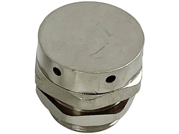 TRU COMPONENTS HX-BF-M20 Trykudligningselement M20 Messing (forniklet) Messing 1 stk