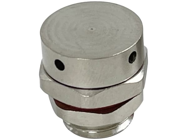 TRU COMPONENTS HX-BF-M12 TC-10473484 Paineen tasauselementti M12 Messinki (nikkelöity) Messinki 1 kpl