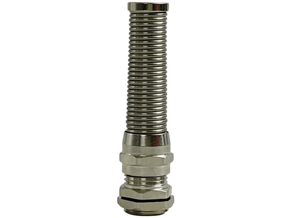 TRU COMPONENTS HX-NZM12 TC-10473440 Kaapeliläpivienti vedonpoistolla M12 Messinki Messinki 1 kpl