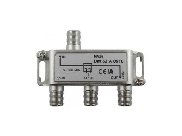 Wisi 75118, Kabelspillter, Sølv, A, F, 71,8 mm, 25,5 mm