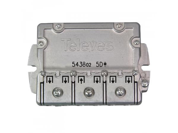 Televes Easy-F 5 Ways - Antennesplitter