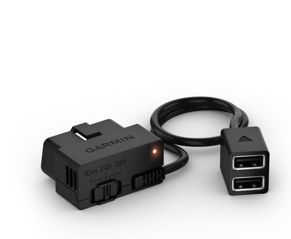 Garmin - Strømadapter - OBD-II Type A-kontakt (hann) til USB (hunn)