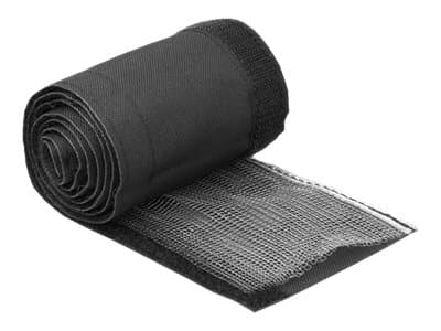 Delock - Kabelstyringsmuffe - with hook-and-loop fasteners - 1 m - svart
