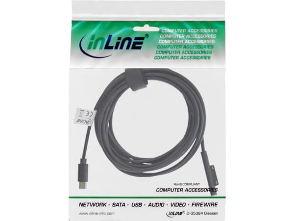 InLine 26670A, 2 m, USB C, 15 V