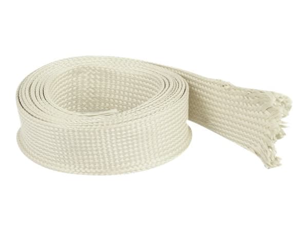 Delock - Flettet erme - 2 m - hvit