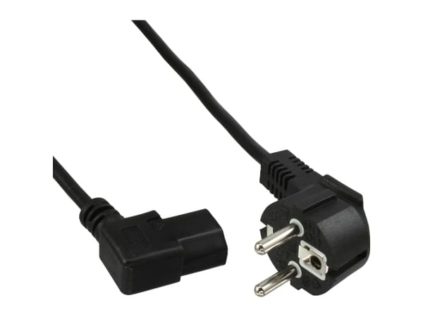 InLine B-16752L, 1,8 m, Strømplugg type F, IEC C13