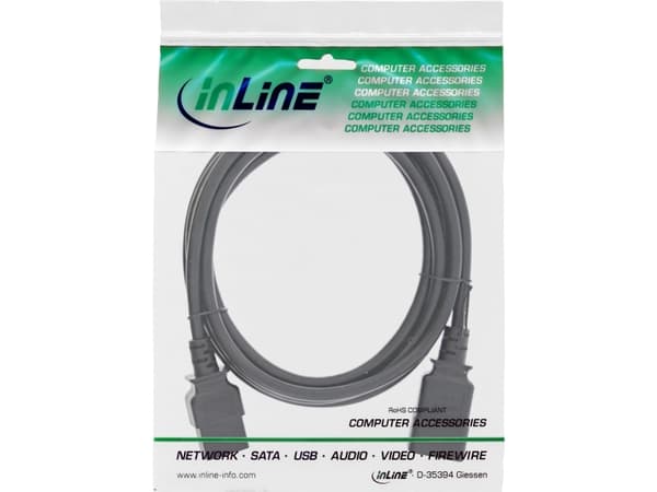 InLine 16641C, 1,5 m, C19 liitin, C20 liitin, H05VV-F