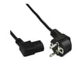 Miniatyrbilde 1 av 3: InLine B-16752N, 1 m, Strømplugg type F, IEC C13, H05VV-F