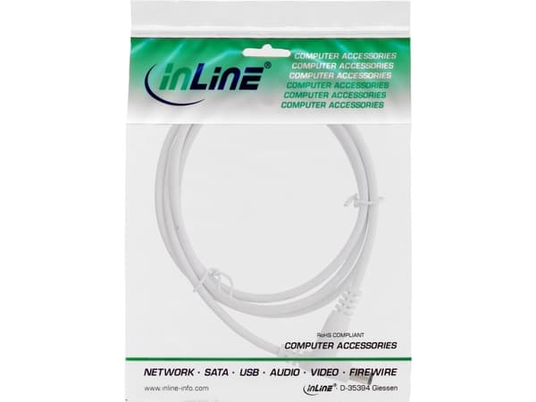 InLine 26801E, 1 m, Type A (5.5 mm, 2.1 mm), Type A (5.5 mm, 2.1 mm)