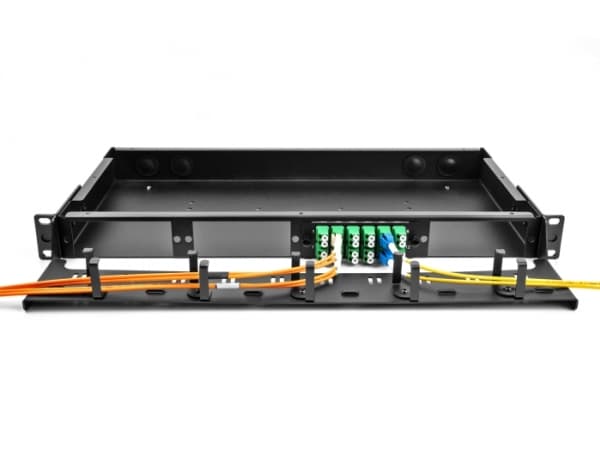 Delock - MPO-filberoptisk kassett - high density - SC SM X 12 - svart