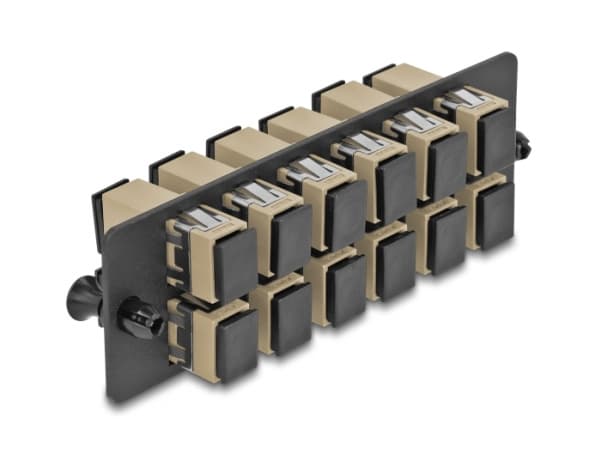 DeLOCK 66927, SC/SC, Beige, Lajittelu, Metalli, Muovi, 35 mm, 109 mm, 20 mm