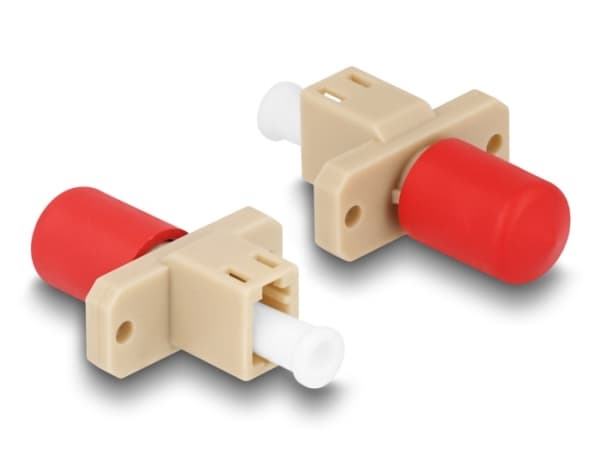 DeLOCK 87939, LC/ST, Beige, Muovi, 22 mm, 26 mm, 9.3 mm, 9.3 mm