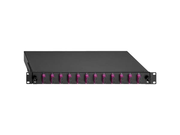LWL-splejseboks Rutenbeck 12xLC-D OM4 erikavio 12 porte 1 U
