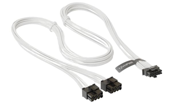 Seasonic Kabel 12VHPWR, 0,75 m, 12VHPWR, 2 x PCI-E (8-pin), Hankjønn, Hankjønn, Rett