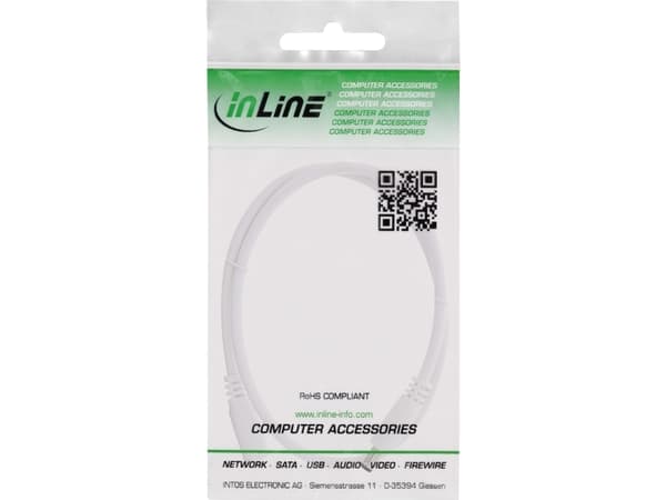 InLine 26903F, 3 m, 5.5 x 2.5 mm, 5.5 x 2.5 mm, 12 V, 11.6 A