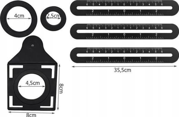 Hopea PERUSLAATAT /HOPEA 25, 40, 45, 55, 75mm