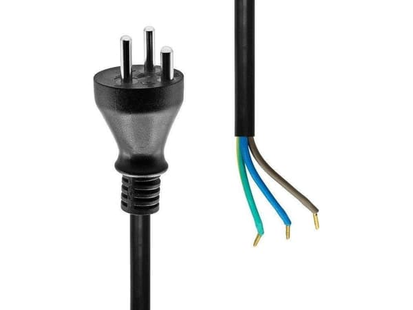 ProXtend PC-KOE-002-M, 2 m, Strømstik tyyppi K, H05VV-F, 250 V, 16 A