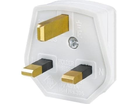 Bachmann 910.276, Vit, 3P, Plast, 250 V, 13 A