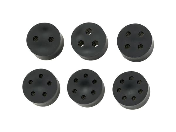 TRU COMPONENTS TC-10820764 TC-MH14-4A203 Monitiiviste PG11 4 x 1,3 - 2,3 mm Kumi Musta 50 kpl