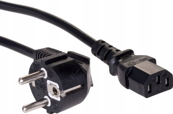 Akyga AK-PC-05C, 5 m, CEE7/7, IEC C13, 250 V