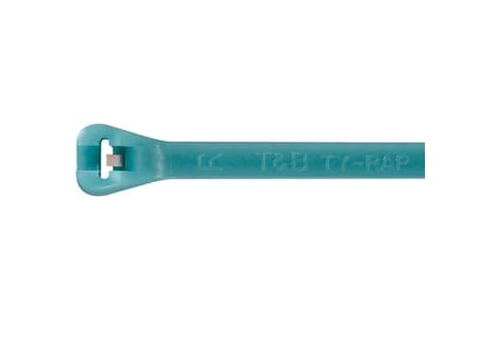 ABB TYZ525M, Ethylen tetrafluorethylen (ETFE), Fluoropolymer, Akvamarin, 222 N, V0, 1 hoved(er), 185 mm