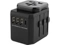Miniatyrbilde 3 av 3: MicroConnect - Socket splitter - AC 100-240 V - 1920 watt - inngang: Type C - utgangskontakter: 8 - svart