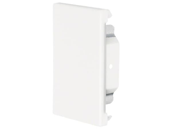 Hager BRS6510069016, Kabelkanaldeksel, Hvit, Stål, 100 mm, 68 mm