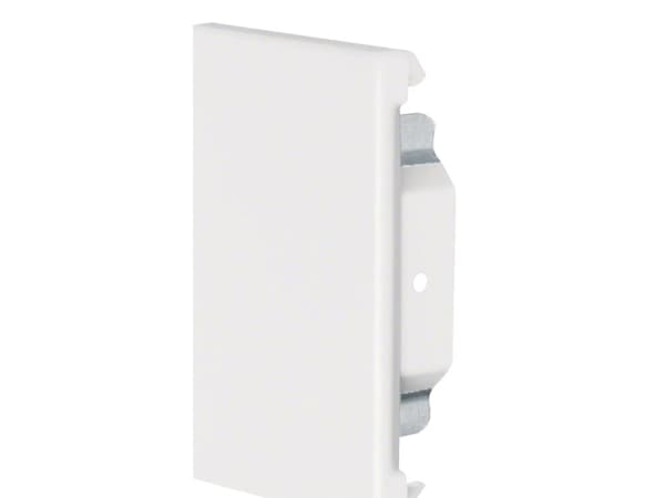 Hager BRS6510069016, Kabelkanaldeksel, Hvit, Stål, 100 mm, 68 mm