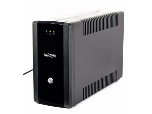 EnerGenie EG-UPS-H1500 - UPS - Home - AC 162-295 V - 900 watt - 1500 VA - 8 Ah - utgangskontakter: 4