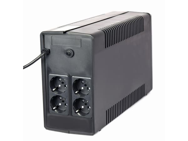 EnerGenie EG-UPS-H1500 - UPS - Home - AC 162-295 V - 900 watt - 1500 VA - 8 Ah - utgangskontakter: 4